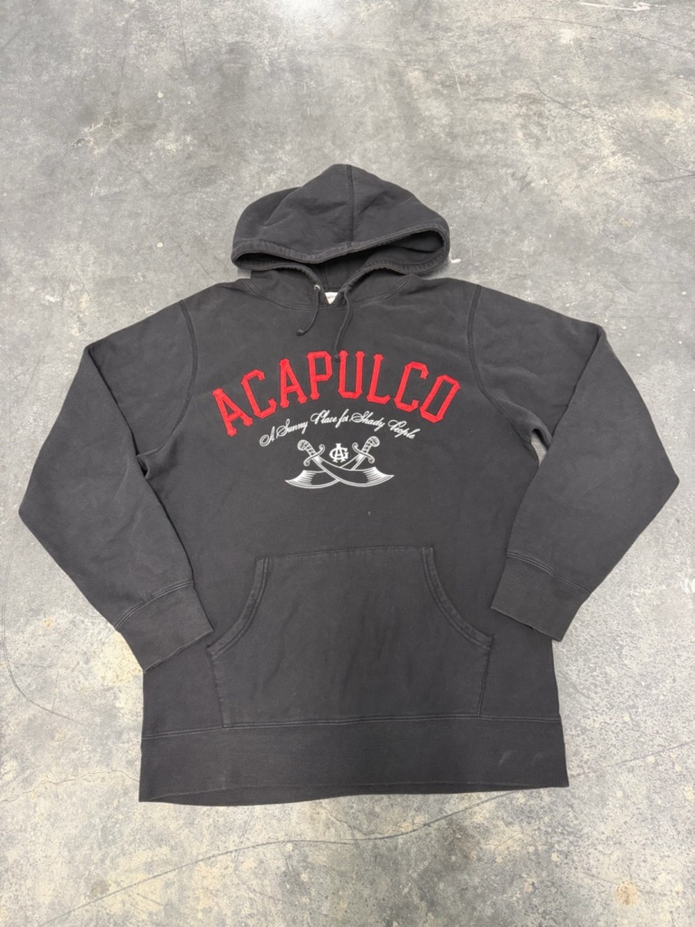 Acapulco Gold Black Pullover Hoodie - Men's Graphic Hoodie